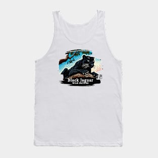 Black Jaguar - WILD NATURE - JAGUAR -14 Tank Top